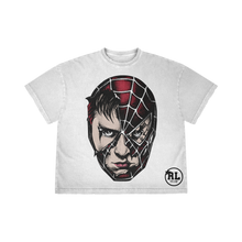 Load image into Gallery viewer, White Damaged Spider-Man Tee
