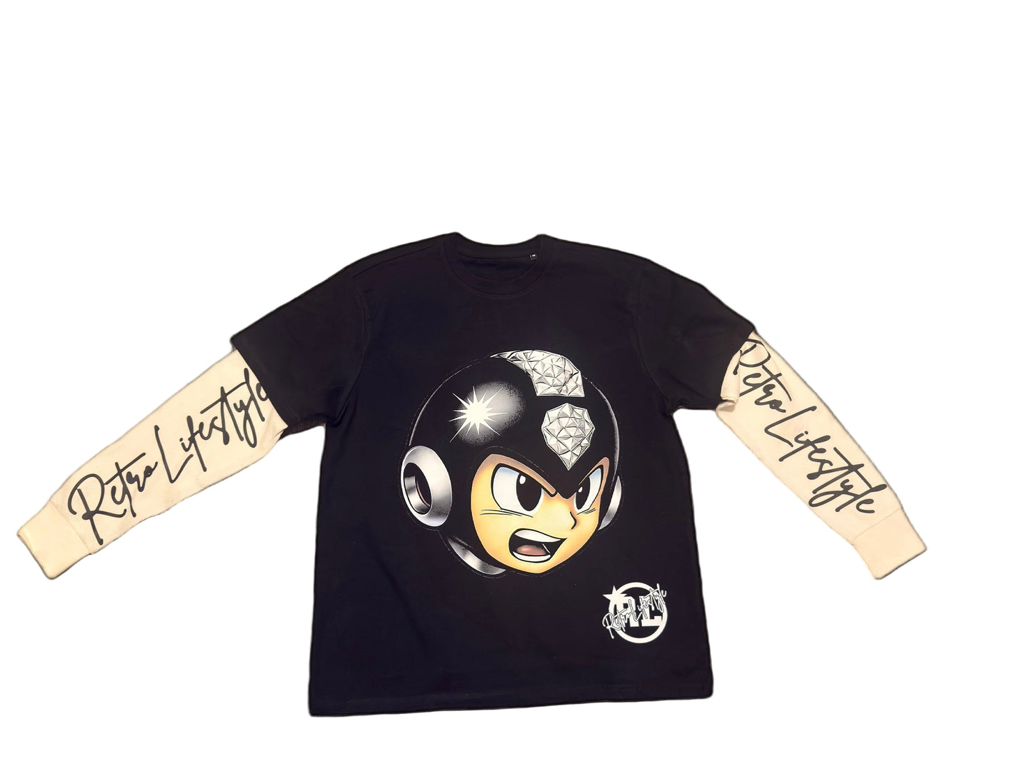 Black Thermal Megaman Tee
