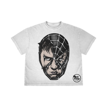 Load image into Gallery viewer, Black Suit Damaged Spidey Tee
