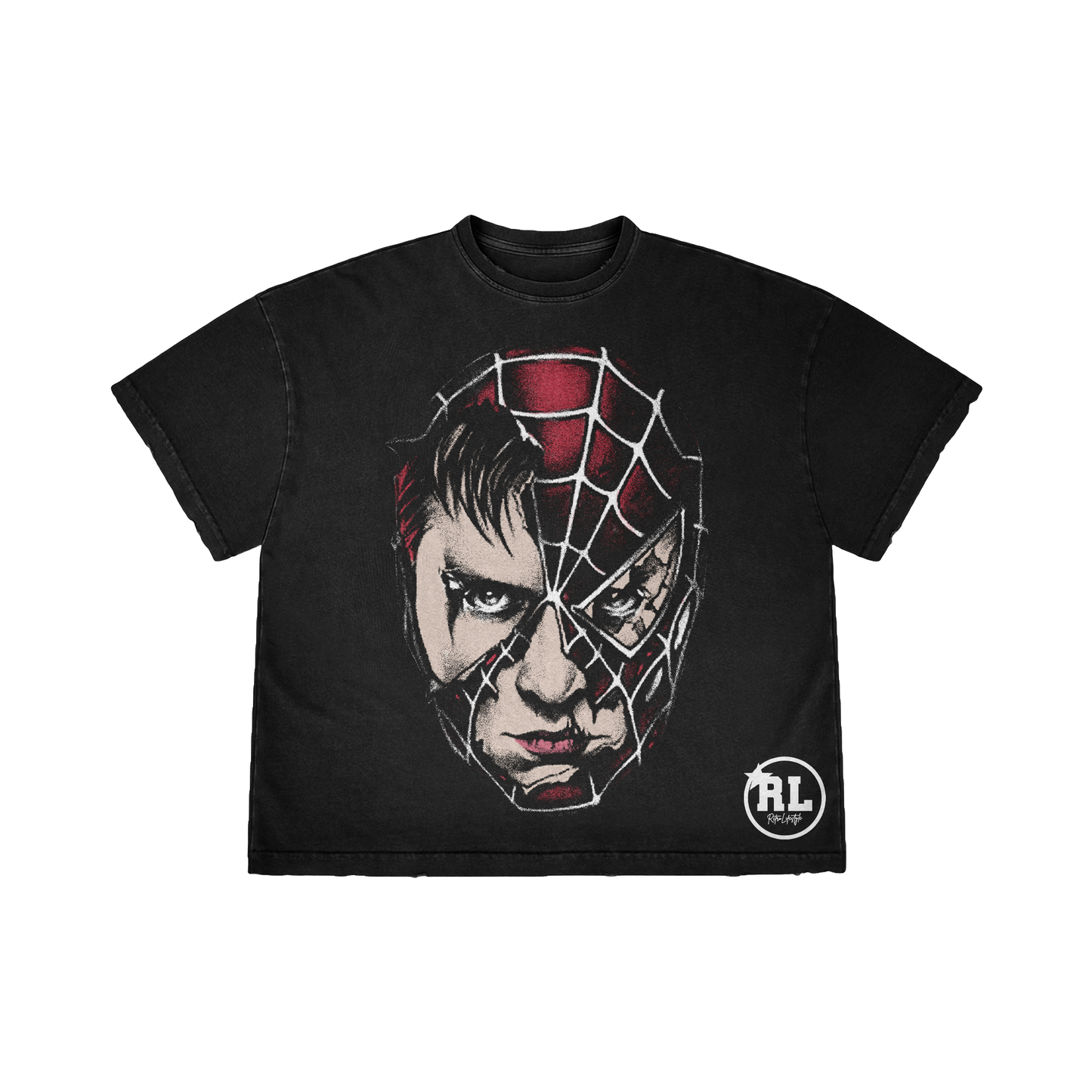 Damaged Spider-Man Tee (Red Suit)