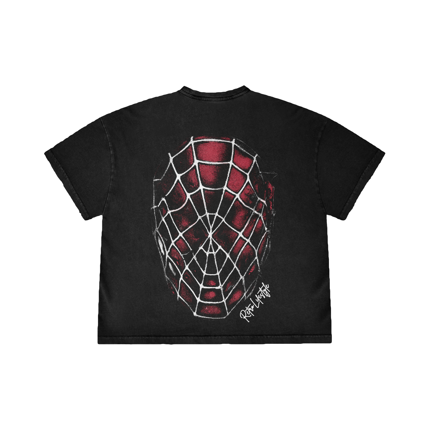 Damaged Spider-Man Tee (Red Suit)