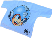 Load image into Gallery viewer, Sky Blue Megaman Tee

